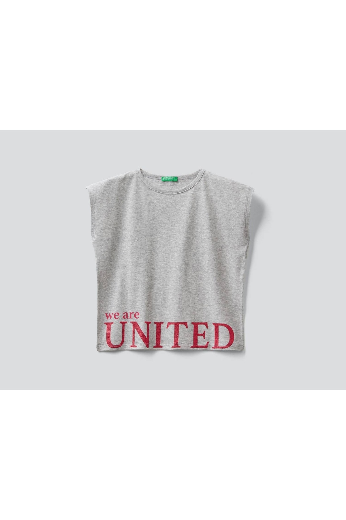 Benetton Yazılı Yaz Tshirt