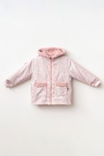 3-8 Yaş Lisanslı Unisex Çift Taraflı Tasarım Mont-Pudra