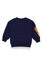 Erkek Bebek Baskılı Sweatshirt - Görsel 2