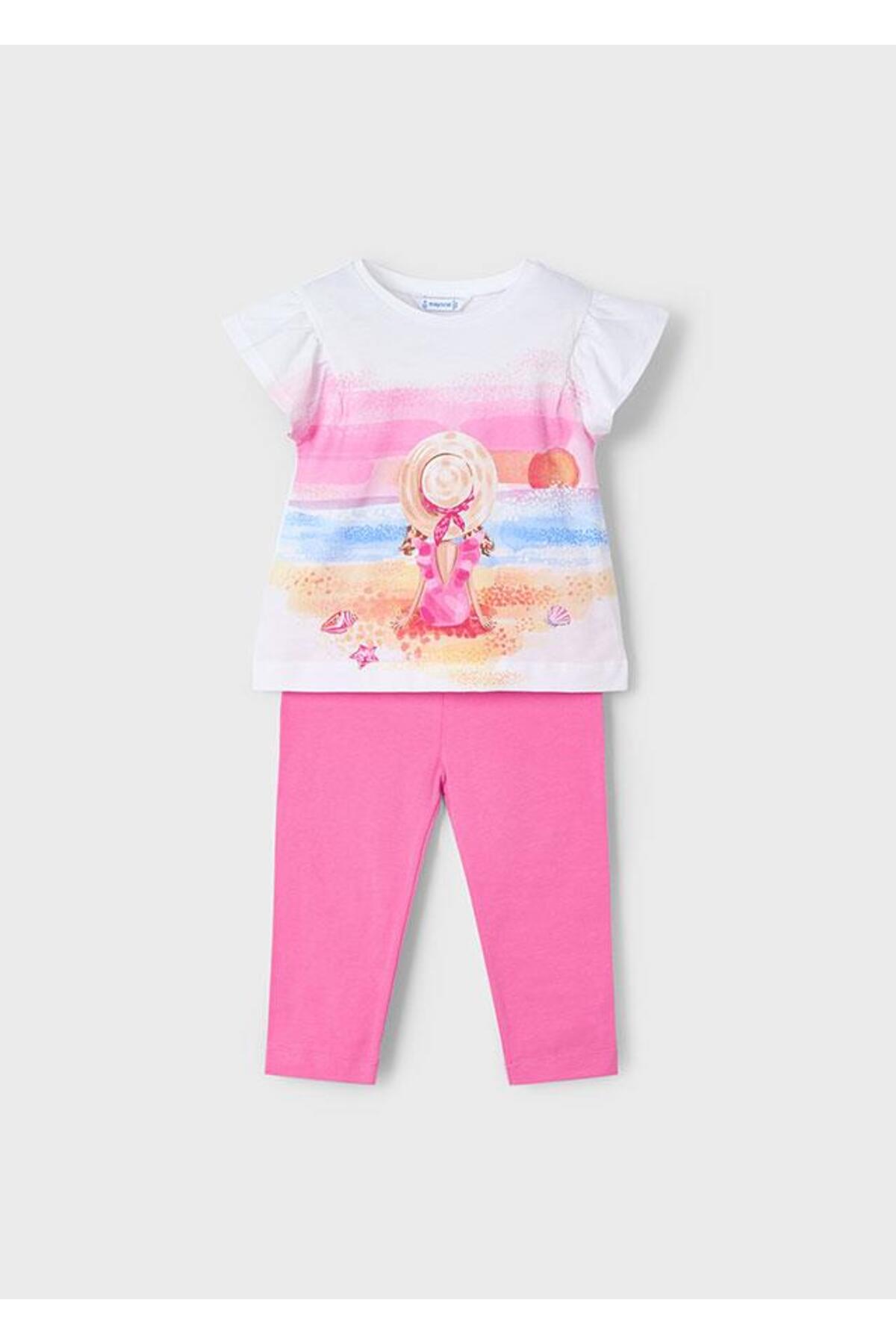 Kız Çocuk Tayt Tshirt Set