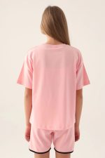 Detailed Somon Kız Çocuk T-Shirt - Görsel 5