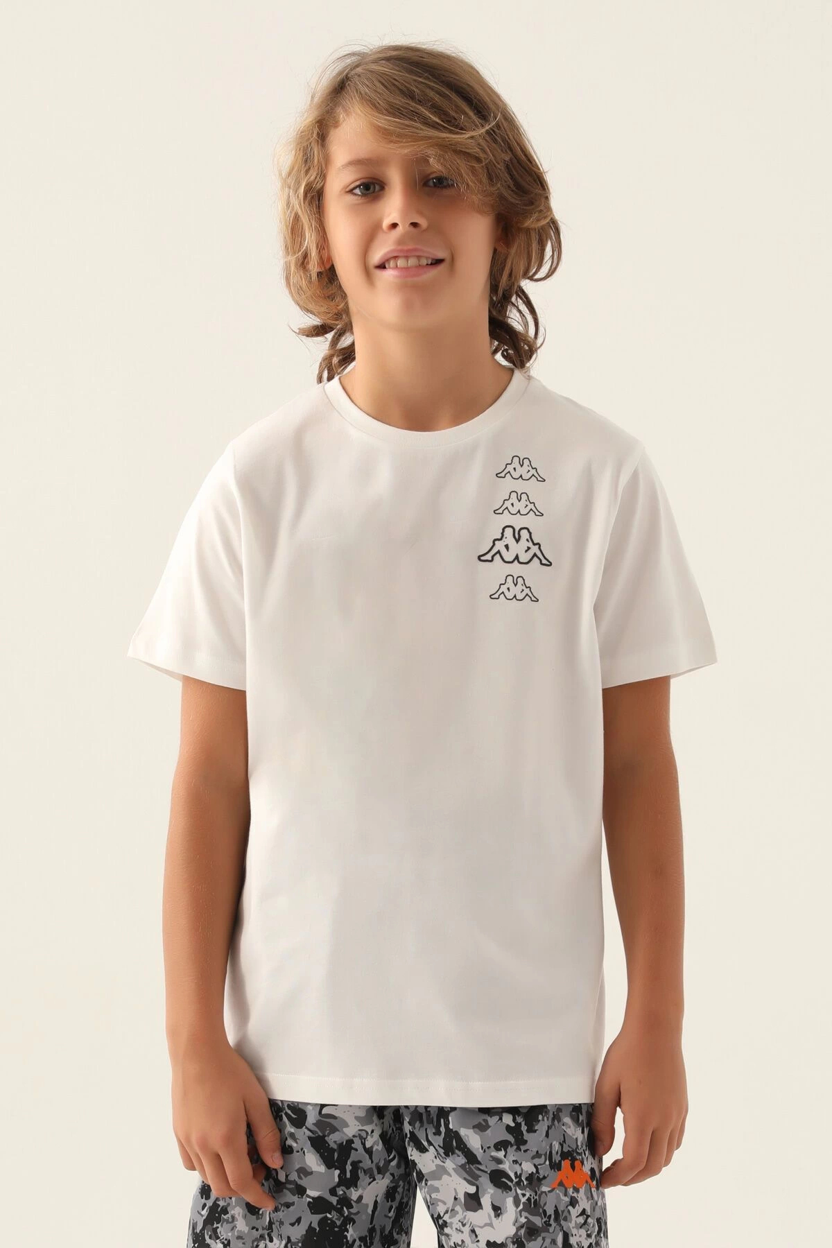 Half Krem Erkek Çocuk T-Shirt