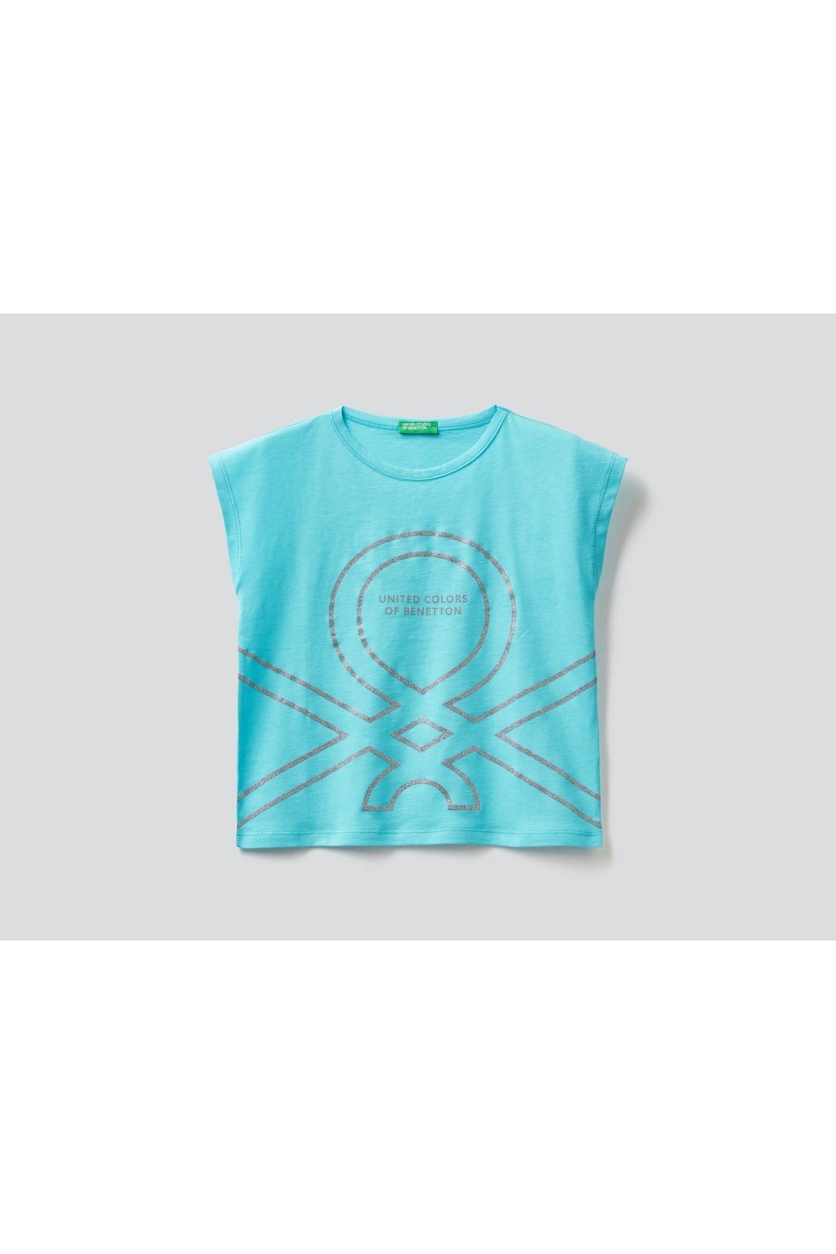 Benetton Yazılı Yaz Tshirt