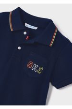 Erkek Çocuk Yazlık Polo Yaka Tişört 3154 - Görsel 4