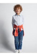 erkek çocuk denim pantolon 3543 - Görsel 2