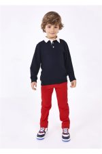 Erkek Çocuk Basic Pantolon Kırmızı 513 - Görsel 2