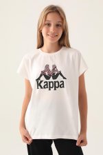 Authentic Carolina Kız Çocuk Ekru  Regular Fit Tişört