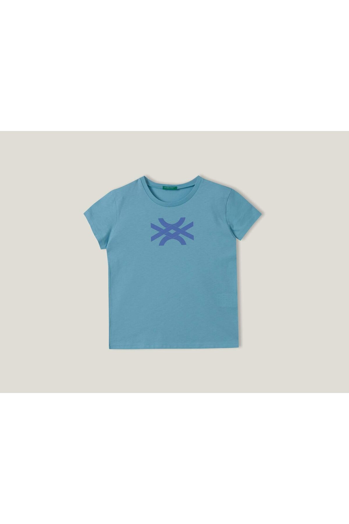 Kız Çocuk Mavi T-shirt
