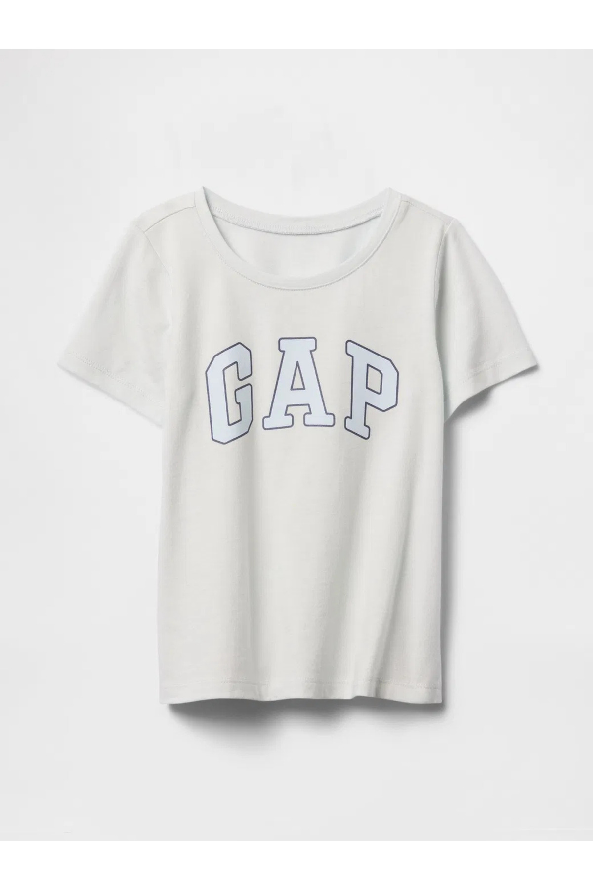 Kız Bebek Gap Logo Grafikli T-Shirt Gri