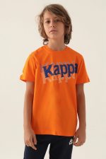 Graphic Written Turuncu Erkek Çocuk T-Shirt - Görsel 2
