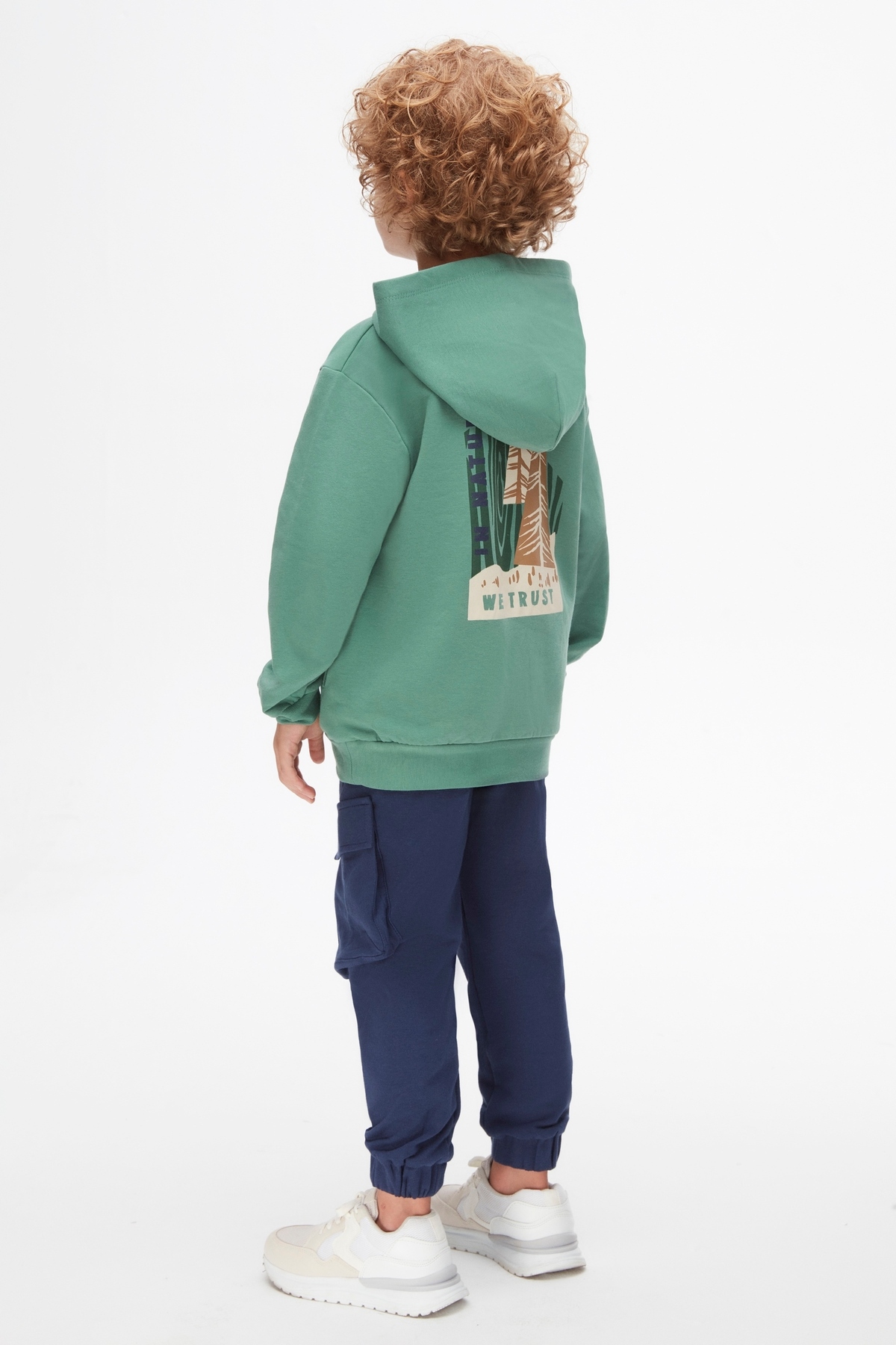 NK KİDS 47501 ERKEK ÇOCUK YEŞİL FOREST SWEAT