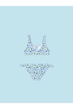 kız çocuk bikini takım 3714 - Görsel 2