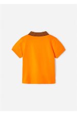 Erkek Çocuk Polo Yaka T-shirt Turuncu 3155 - Görsel 5