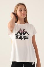 Authentic Carolina Kız Çocuk Ekru  Regular Fit Tişört - Görsel 3