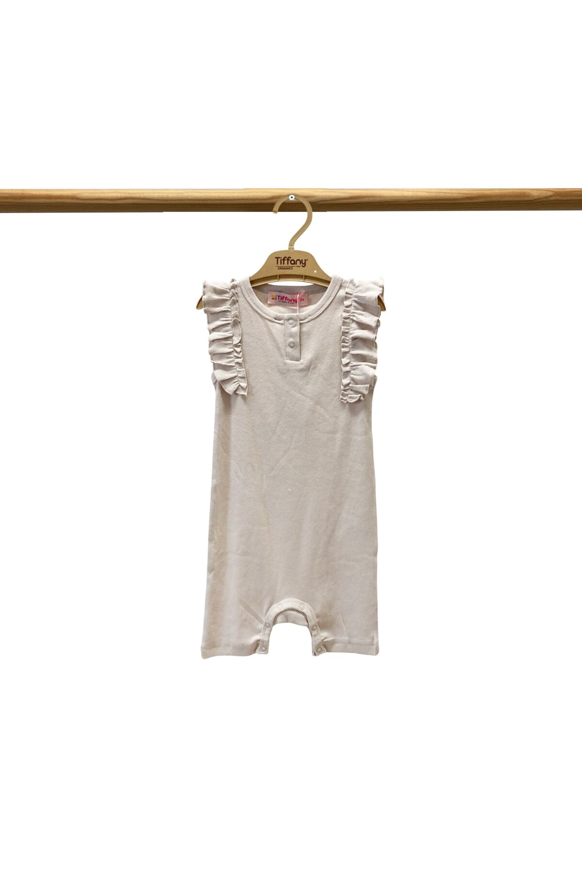 Tiffany Baby Organik Theme Fırfırlı Düğmeli Modal