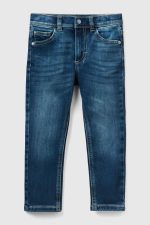 Erkek Bebek Denim Pantolon - Mavi