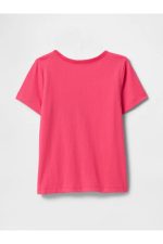 Kız Bebek Grafik T-Shirt Fuşya - Görsel 3