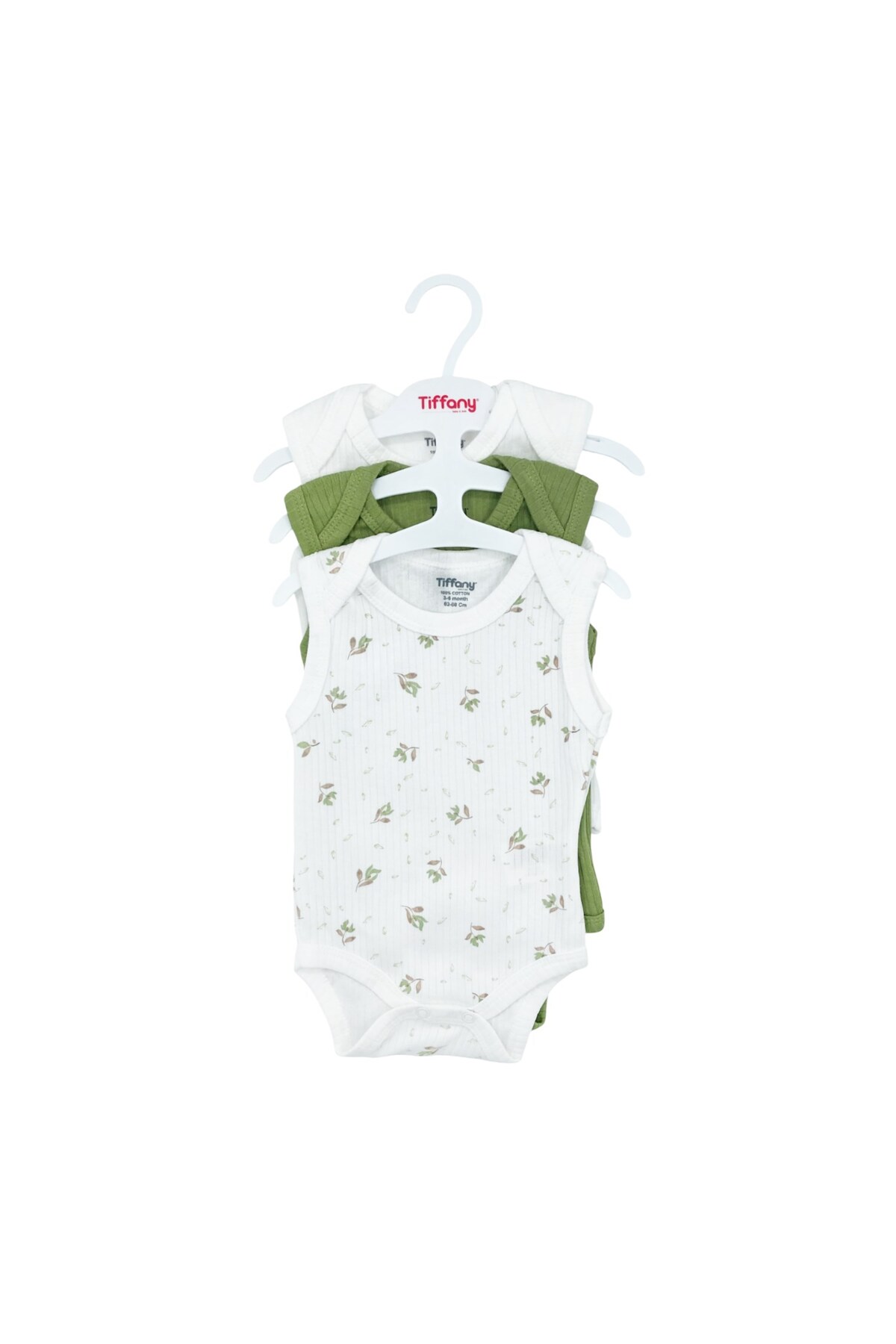 Baby Green Plant Theme 3'lü Atlet Body 48009