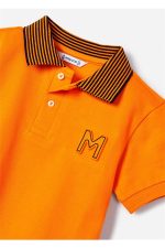 Erkek Çocuk Polo Yaka T-shirt Turuncu 3155 - Görsel 6