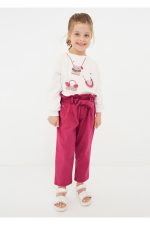 kız çocuk kemerli pantolon 3502