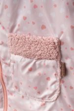 3-8 Yaş Lisanslı Unisex Çift Taraflı Tasarım Mont-Pudra - Görsel 3