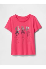 Kız Bebek Grafik T-Shirt Fuşya