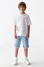 46334 SUMMER T-SHIRT 8/14 Beyaz - Görsel 3