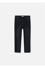 Kız Çocuk Denim Kapalı Pantolon Siyah 577